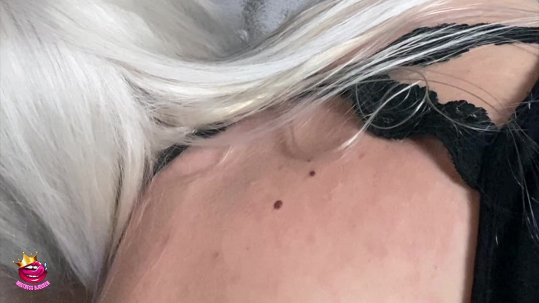 Mistress_BJQueen: Kuisheidskooi gemolken tot klaarkomen in condoom