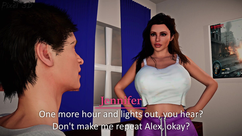 Pixel 3D: मेरी सौतेली मम्मी और वह