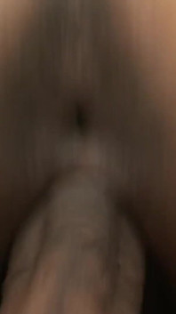 Horny stud with BBC fucks big ass ebony and cums all over her tits