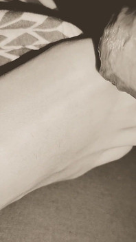 Secretly Touching My Stepsister's Legs with My Dick While She's Playing on the Phone