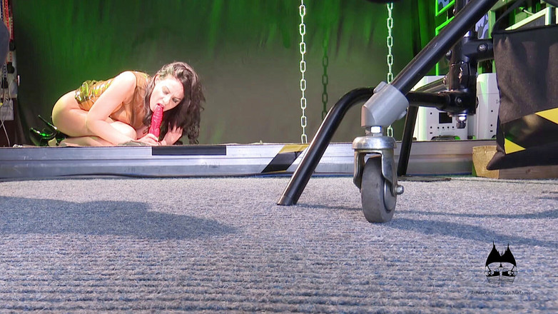 AshleyGreyBDSMMistress: Hinter den kulissen: AshleyGreyBDSM solo in latex-videos mit einem dildo...