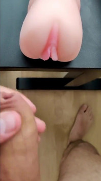 Fucking my new toy - so tight!