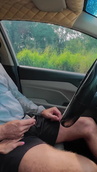 Mega Rich Grandpa Showing His Supercar, Cash Factory and Old Dick to Tiny Asian Teen