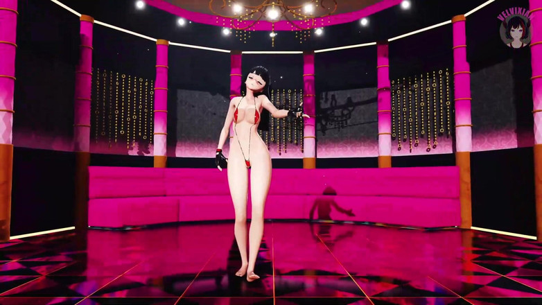 Velvixian: Tonåring klär gradvis av sig medan man dansar