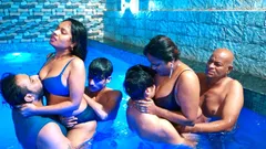 Gangbang Sex Is Full Entertainment in the Swimming Pool