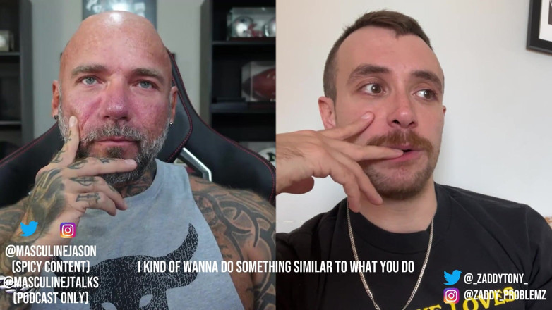 Raw and Uncensored with Masculine Jason: Porn Star Confessions - Zaddy Tony (episode 137)