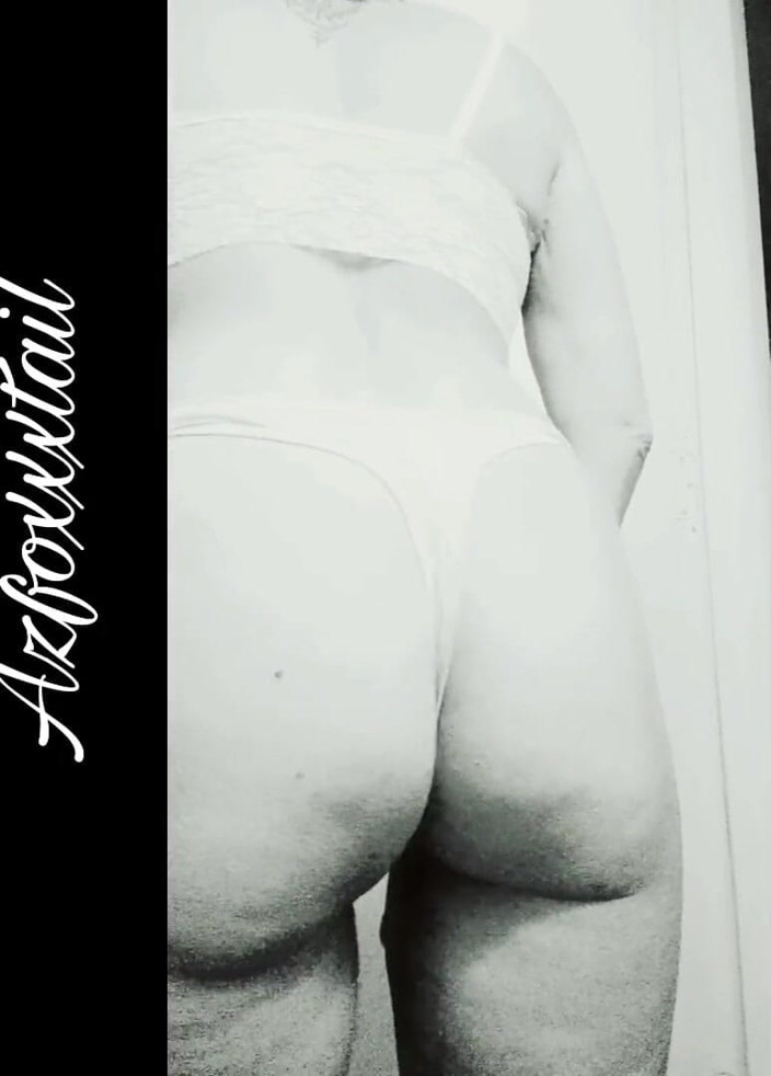 AzFoxxxTailPhelicia: स्ट्रिप 7 - White