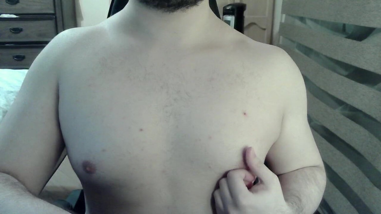 Himbo_Fox: Hot Camboy Works His Legs and Nipples