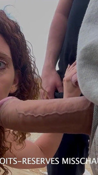 Hard Wild Dogging for a French Stepmom Who Gets Caught in Plain Sight