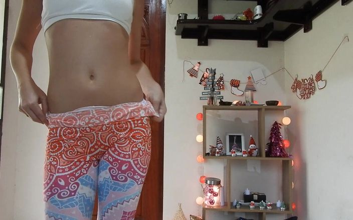 MissAnja_FH: Xtremely Sweatydance, klaarkomen in wit slipje