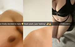 Alter freund versucht teen-freundin, ihren freund bei snapchat zu betrügen