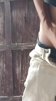 Slim Guy Squeezing Surica Cock
