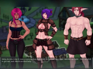 3DXXXTEEN2 Cartoon: Sabia riesce a vedere attraverso gli occhi (e le tette di...