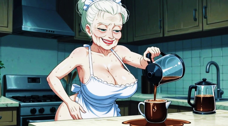 AI Porn: Ai Matang Di Dapur Dengan Tetek Besar