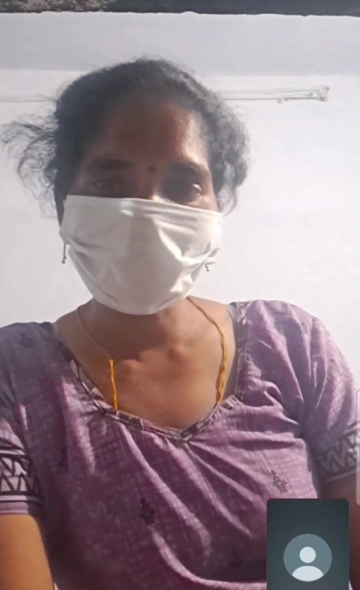 Jayaselvi: Pizdă Show mătușă indiană tamil