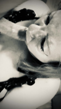 I Suck Him and Make Myself Cum with My Fuck Machine