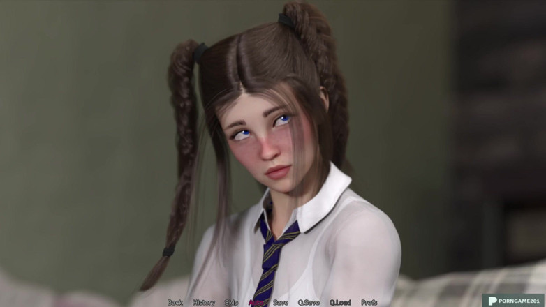 Porngame201: Stories of Rebecca 13 - Watching Porn With Landlord