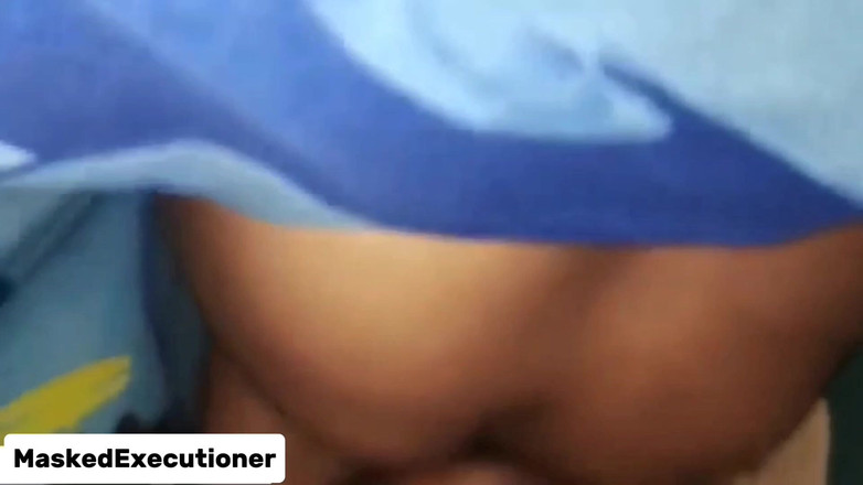 masked executioner: 거유 노예가 나에게 애널을 하라고 명령했고 창녀가 히스테리하게 비명을 지르는 질이 유체로 새어 났어