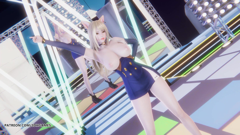 3D-Hentai Games: [mmd] T-ara - så galen Ahri sexig striptease league of legends...