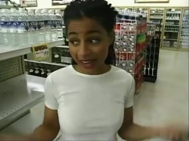 Africans Orgasm: Sexy schwarze behaarte muschi in uniform auf dem großen schwanz