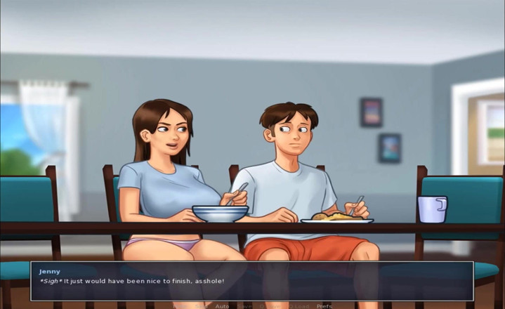 Hentai World: Summertime saga - koekjestrommel Jenny 16