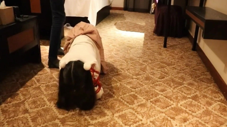 Aisan girl bondage: A Cute Little Dressed in a Jk Uniform Was Walking...