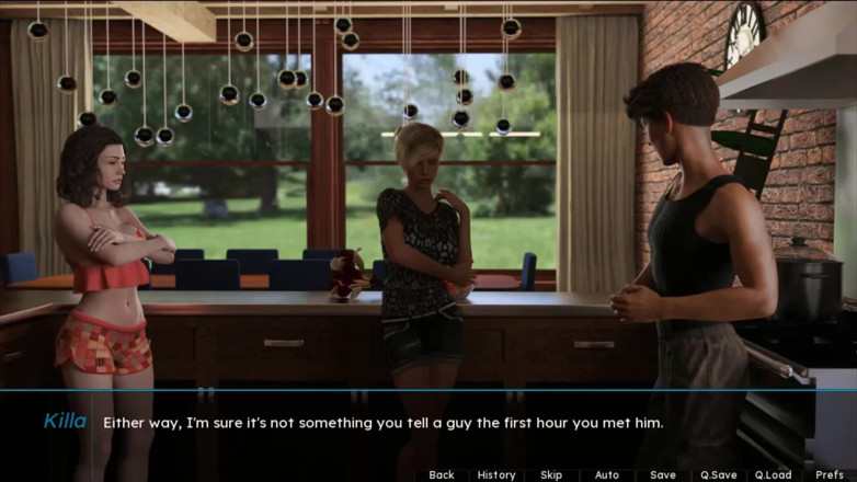 Visual Novels: Letní vůně, část 8 (trasa přítelkyně)