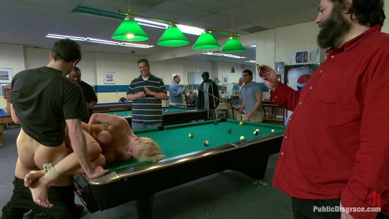 Public Disgrace by Kink: 天然の巨乳を持つ19歳が人前で屈辱を受けて犯される