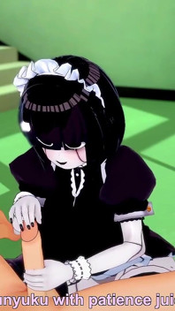 Sex with a Maid Bot in the Hallway - 3D Hentai