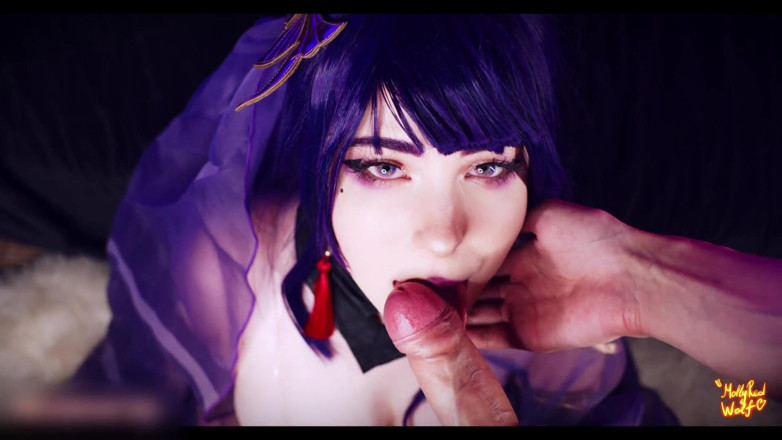 MollyRedWolf: Adegan pencarian rahsia Raiden Shougun. 4k - Mollyredwolf