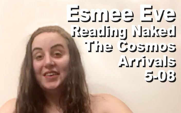Cosmos naked readers: Esmee Eve czyta nago przybycie kosmosu PXPC1058-001