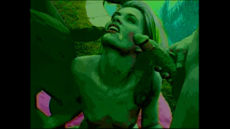 Forte Porno: Venkovní trojka a mezirasové kouření pro bílou děvku