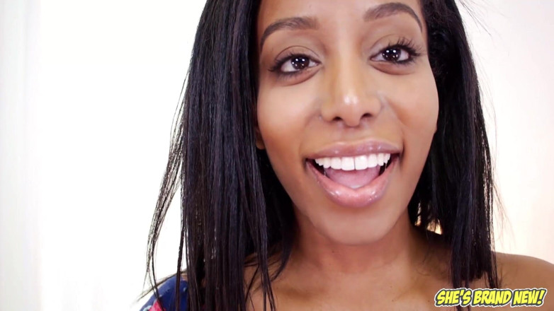 Top Web Models: Deana Dulce Cute Small Tits Teen Ebony POV No Hand...