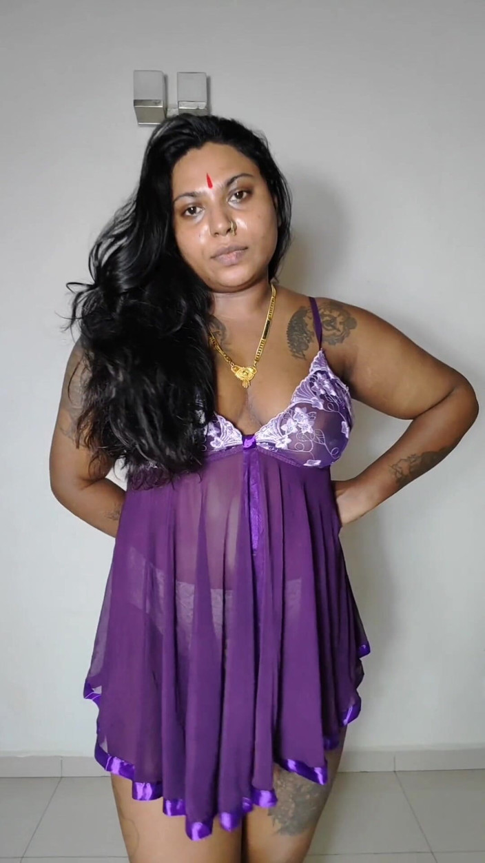 Ilariafajralilura: Step Amma Ilaria羞辱ramesh并让他射精