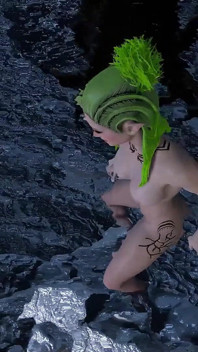 Sex in the Lake with a Beautiful Forest Elf