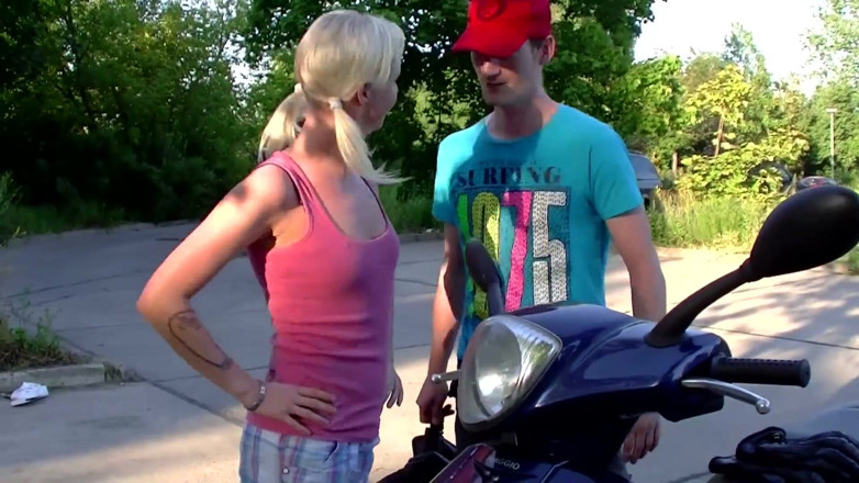 German amateur - 100% German hardcore videos: Cute blonde teen gets her pussy devastated