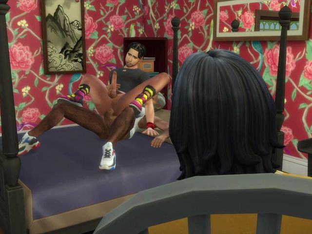 Pride Parade Cuck Adventure with a Hot Stranger - Wickedwhims (Dirty gay Sims)