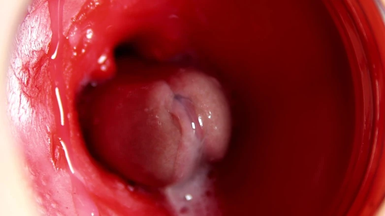 SEXY_GUYBEST: 阴户内摄像头：阴户内射得很厉害！4k更多精子中的最佳内部asmr