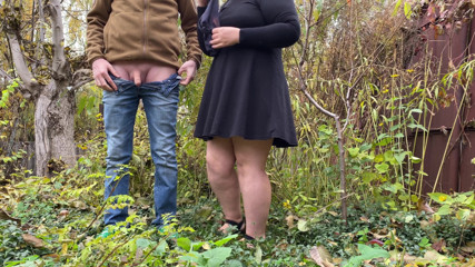 OurFetishLife: Amateur couple mutual pissing