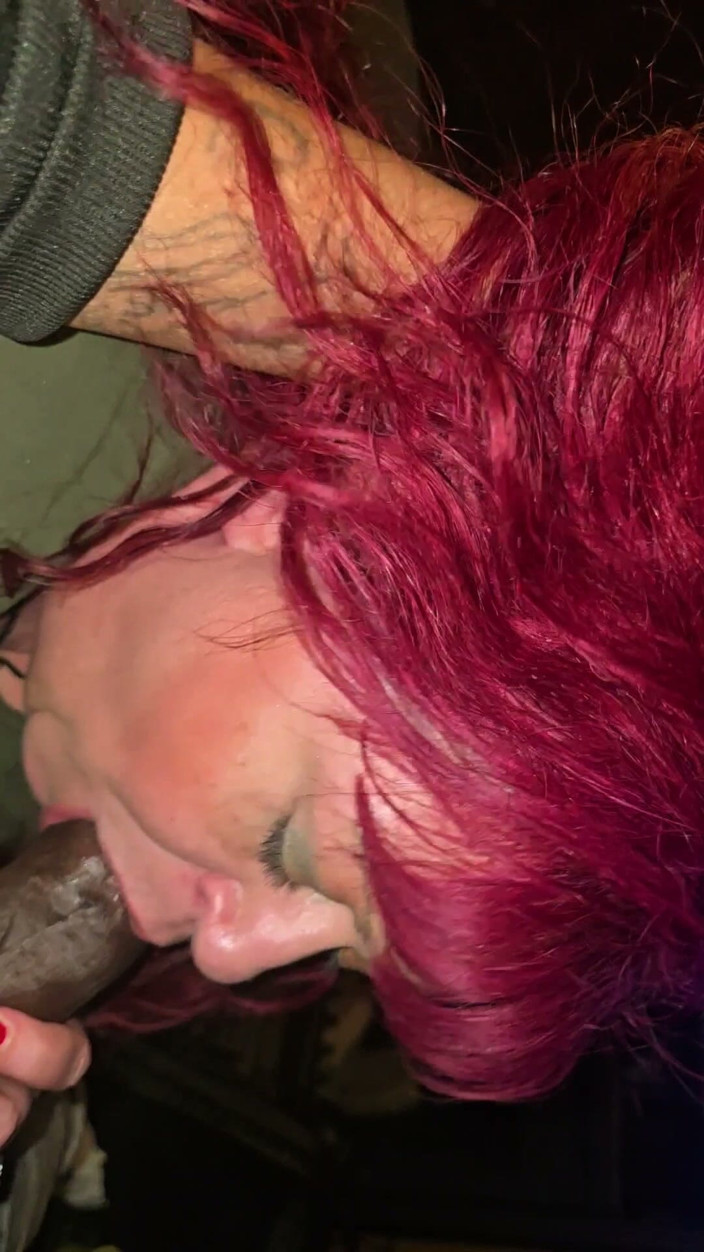 KineMaster: Redhead BBW Granny Eating Dick