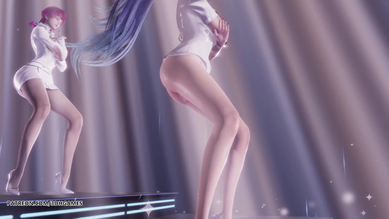 3D-Hentai Games: [MMD] Momoland - Baam Ahri Kaisa Evelynn liga legenda seksi Legends...