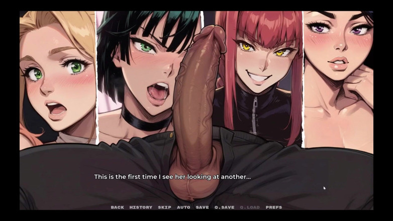 Cumming Gaming: Моя нова дівчина Hentai Taboo Еп.59 Мої зведені сестри хочуть збудити цей великий чорний член!