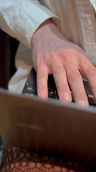 Before the Trans Girl Quit Her Job, She Did It in the Office with the Cameras on