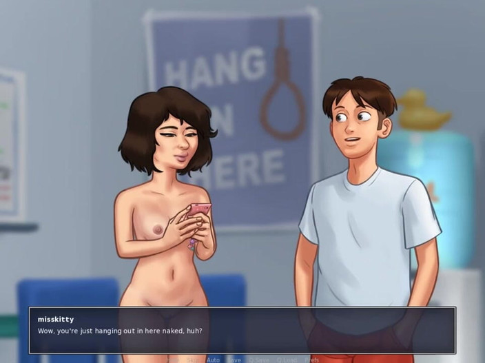 Miss Kitty 2K: Summertime saga v0.20 - ч.229 -чітті чат під час траха