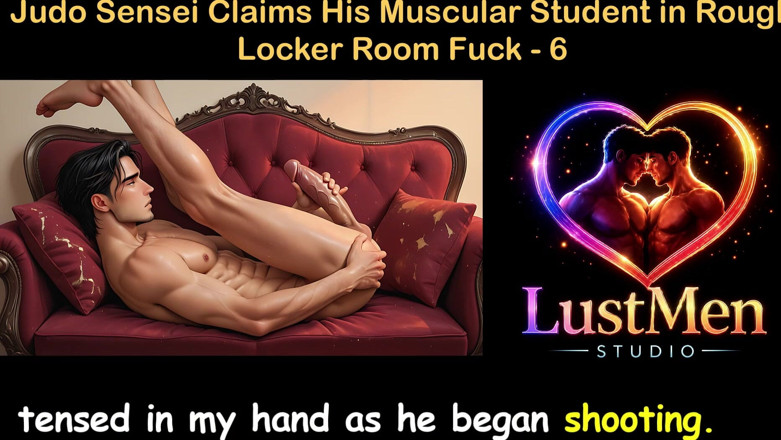 LustMen: Gay audio sexuální příběh - Judo Sensei si nárokuje jeho svalnatou...