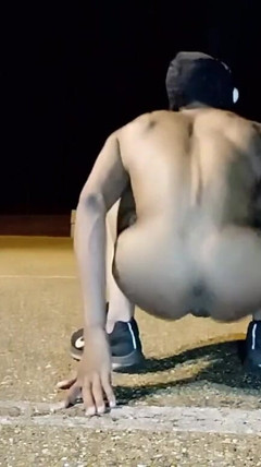 Phat Ass Femboy Ghostface Horny & Locked in Chastity Cage thumbnail