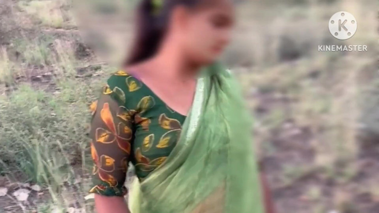 Fuckkkker: Village Bhabhi fucked przez Daver Outdoor w dżungli