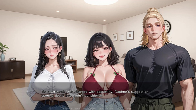 Studio-77: Ntr"d 내 친구 Nts 루트 Ai 포르노 게임 게임 플레이