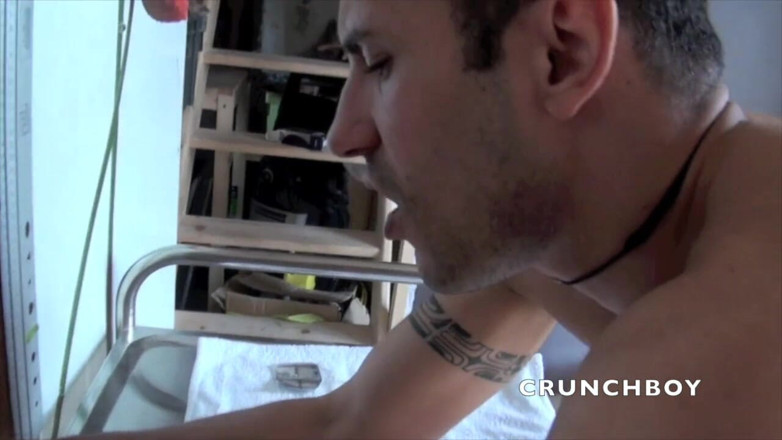 Gaybareback: Juan Perez zonder condoom geneukt door Jimy Fix