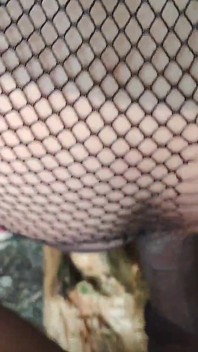 Catsuit Inel cu degetul vagin în aer liber